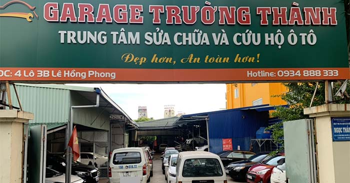 Gara Trường Thành sửa chữa và cứu hộ ô tô tại Hải Phòng